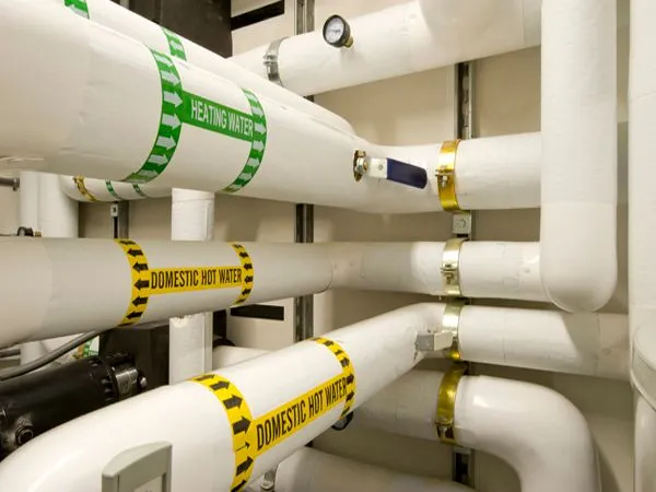 Commercial pipefitting for high-rise building 
