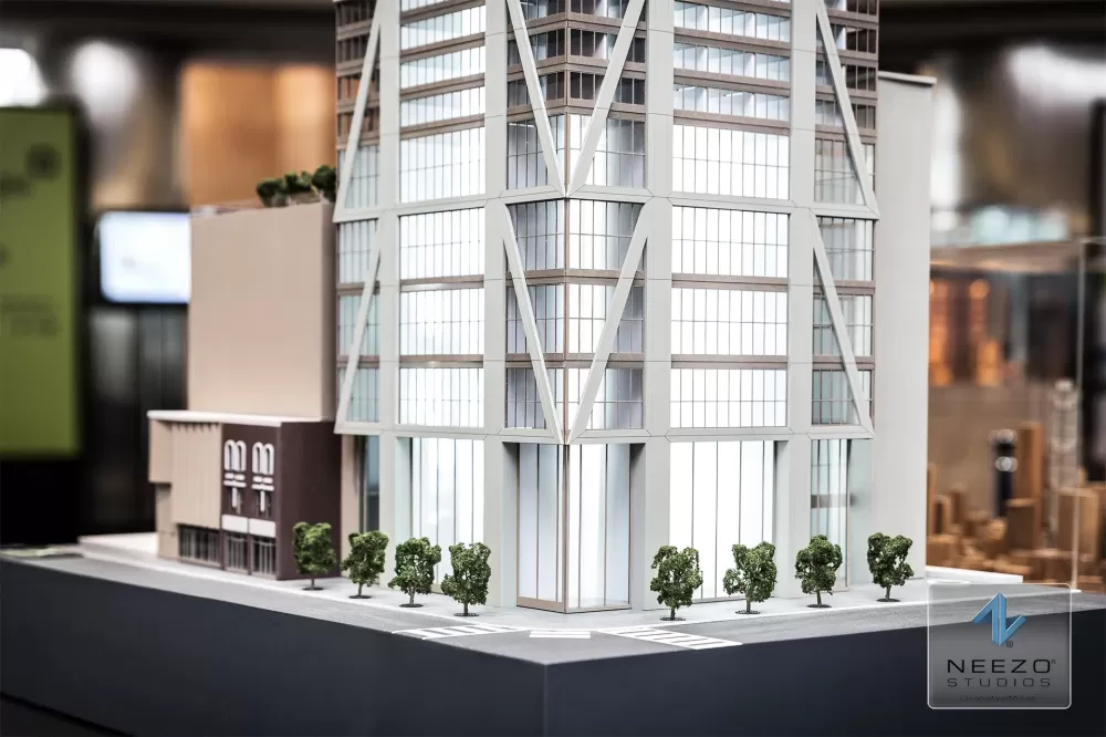 Scale of The One Building in Toronto