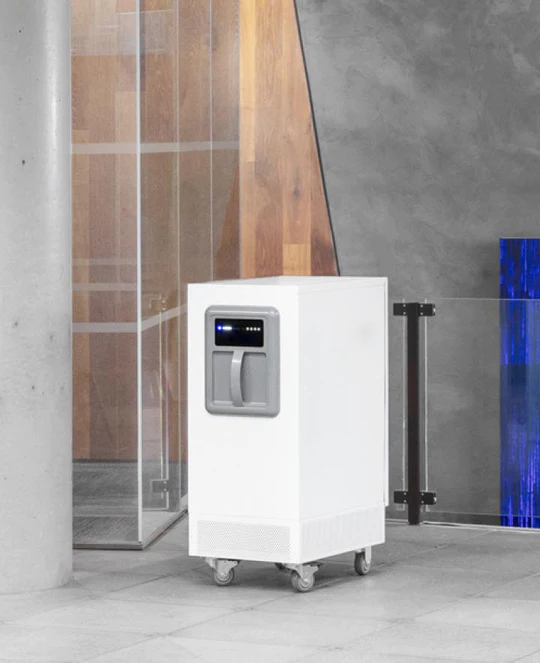 Designed for large, open spaces such as lobbies, open offices, restaurants, gyms and auditoriums.