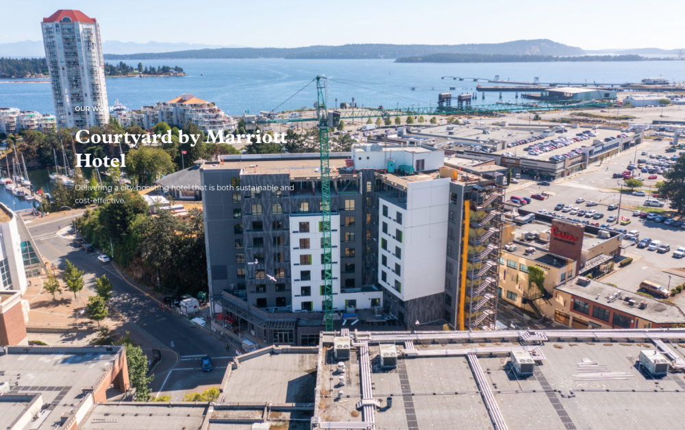 Hotel built with Prefab Concrete Panel System